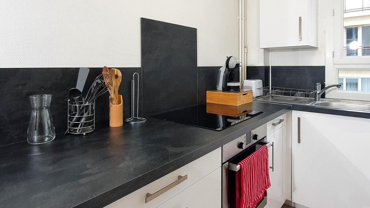 Charmant Appartement Proche De L'Abbaye-Aux-Dames Caen Buitenkant foto